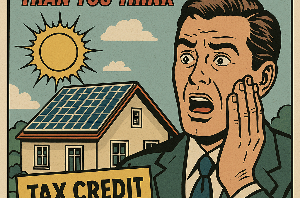 The End of the Solar Tax Credit? It’s Happening—Faster Than You Think.