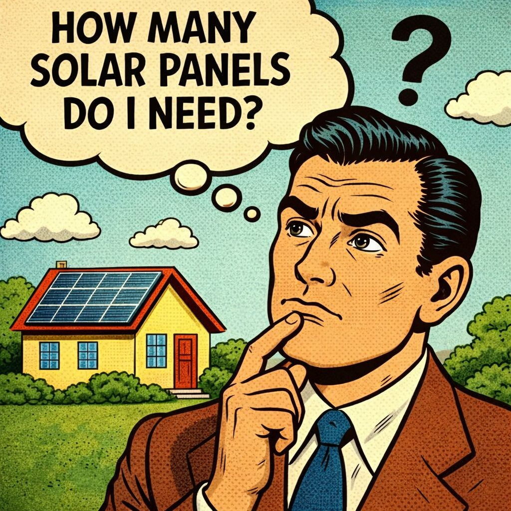 How many solar panels do I need?