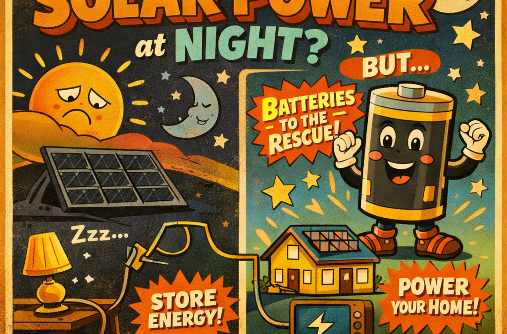 What Happens to Your Solar Power at Night? The Truth (And How Batteries Solve It)