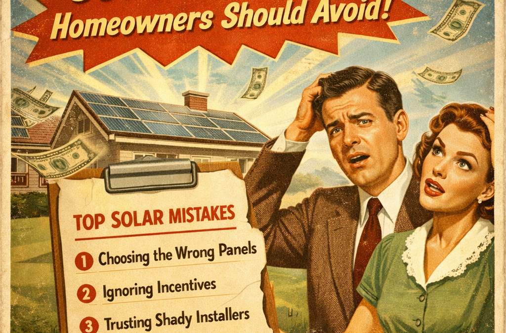 What Are the Biggest Solar Mistakes Homeowners Make?
