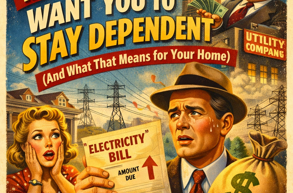 Why Utilities Want You to Stay Powerlessly Dependent (And What That Means for Your Home)