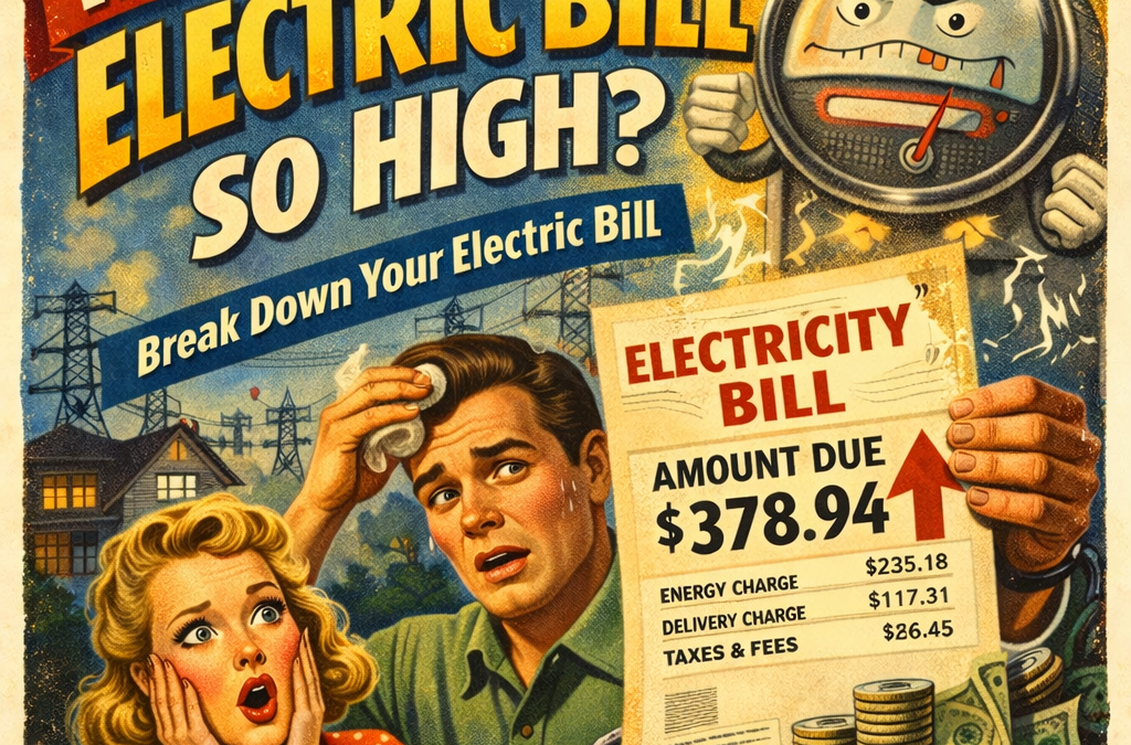 Why Is My Electric Bill So High? Break Down Your Electric Bill