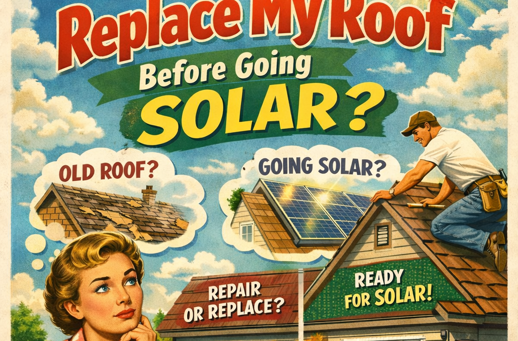 Should I Replace My Roof Before Going Solar? Avoid a Costly Mistake Before Installing Solar Panels
