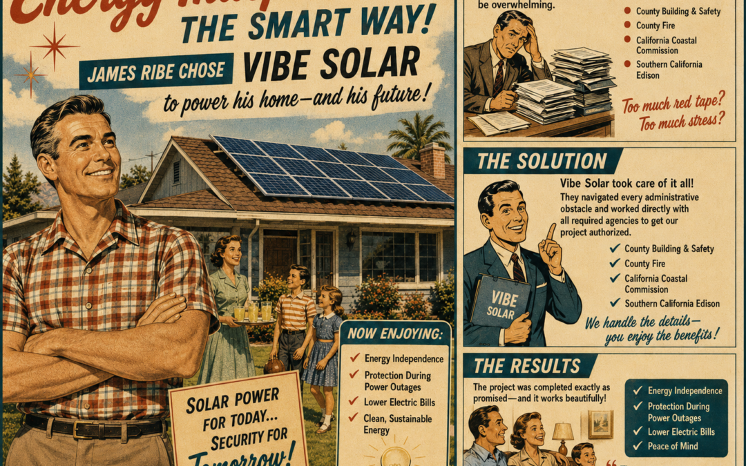 How Vibe Solar Help Customer James Ribe
