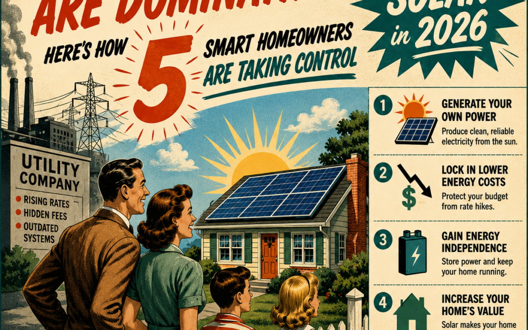 Utility Companies Are Dominating—Here’s How 5 Smart Homeowners Are Taking Control with Solar in 2026
